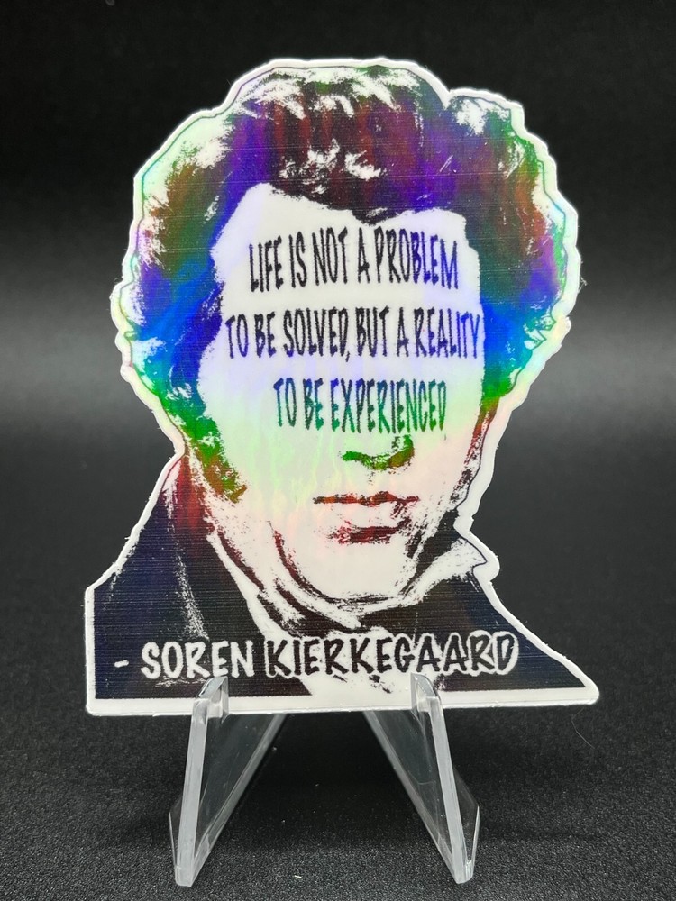 Soren Kierkegaard Quote Stickers
