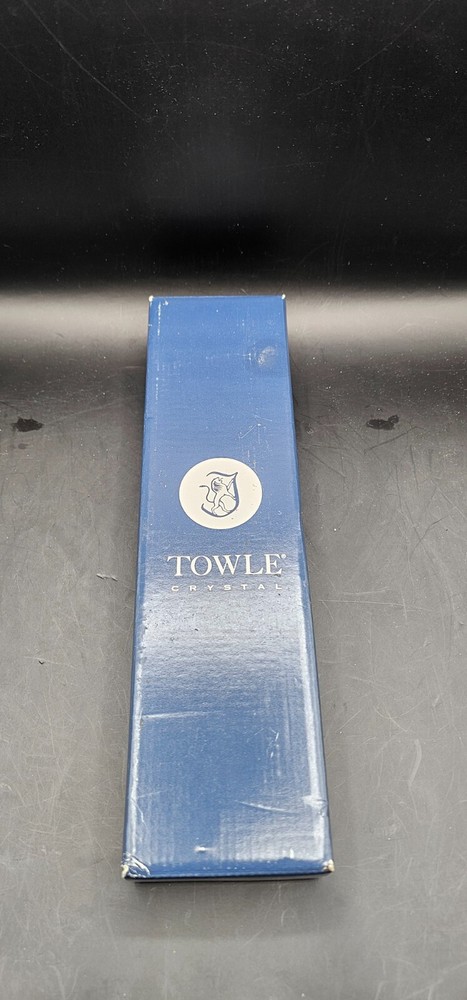 Towle Crystal Charis Cake Server 06145 - READ