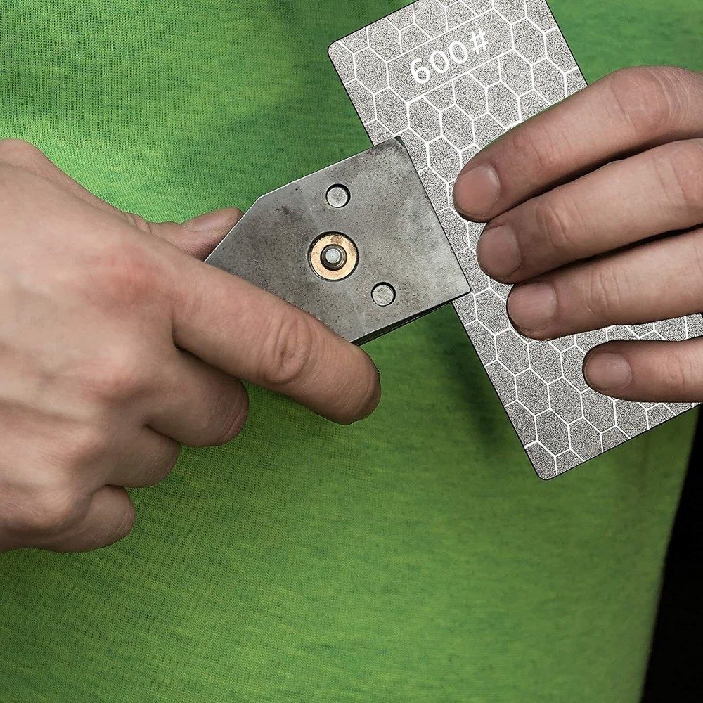 3Pcs Diamond Sharpening Stone Professional Knife Sharpener Bench Stone Plate Set