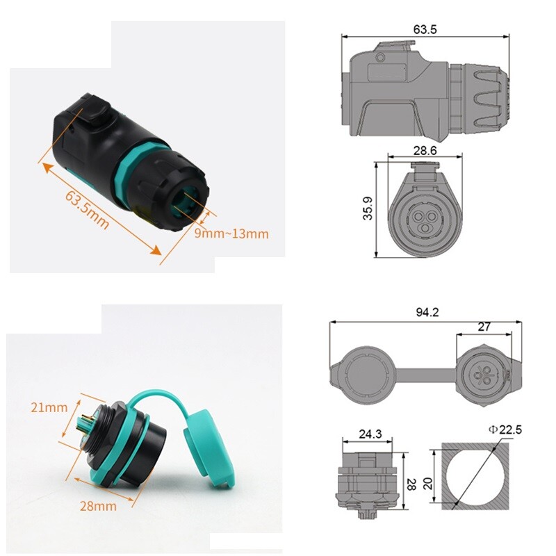 K20-H12 core socket R12 rear nut socket T12 square socket M12 connection socket