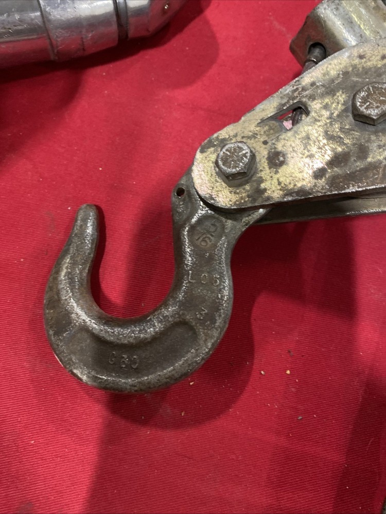 Lot Of 2 Come Along Hand Puller 2ton Each