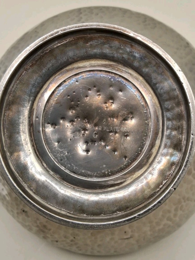 Vintage Derby Silverplate Co Sugar Bowl