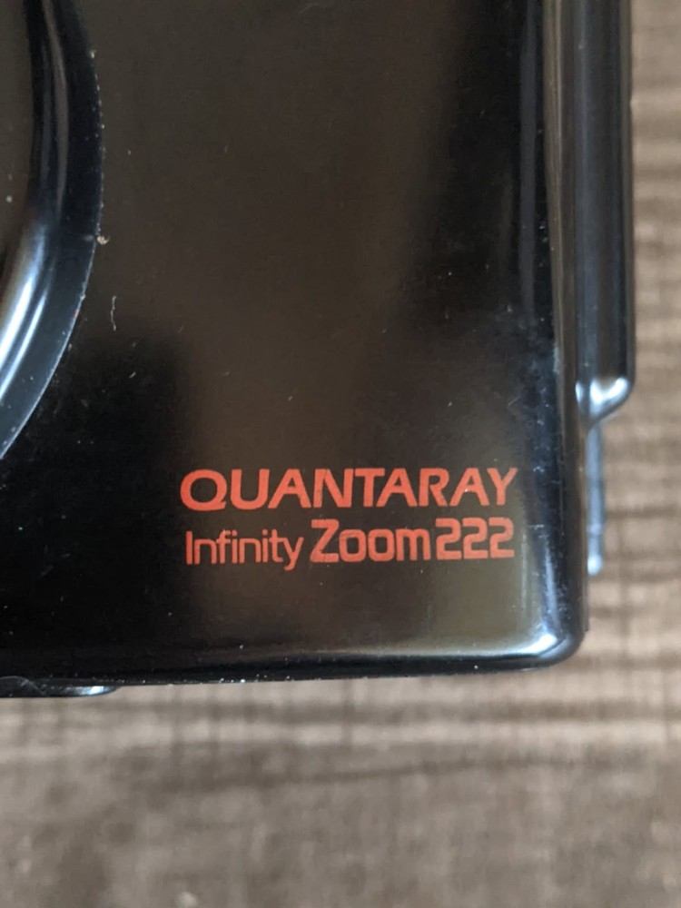OLYMPUS INFINITY ZOOM 222 QUANTARAY POINT AND SHOOT 35mm CAMERA UNTESTED