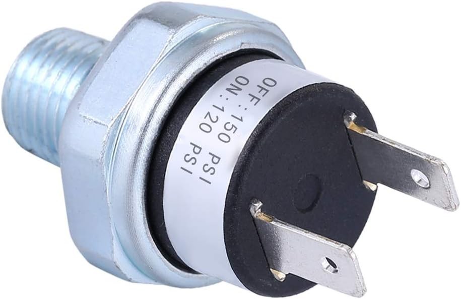 High-Precision Dual-Range Air Pressure Switch 120-150 PSI