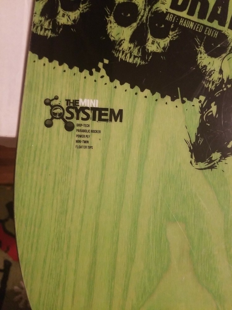 Arbor Draft 130 Mini System 2013 Nick Visconti Rocker Snowboard