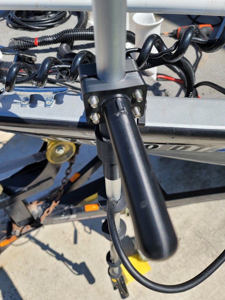 TRANSDUCER MOUNT LIVE SCOPE GARMIN LVS32 All MODES ANY DEGREE ANY ANGLE THREADED