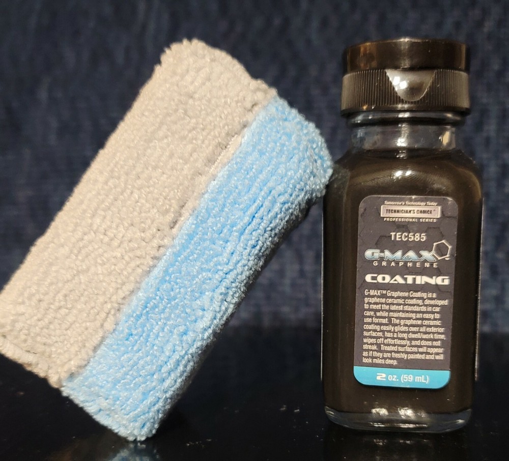 Technician's Choice G-MAX GRAPHENE COATING TEC585 w/NEW MICROFIBER APPLICATOR