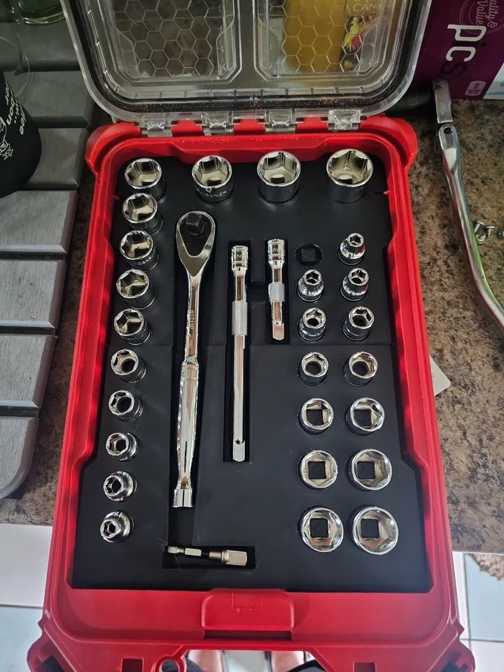 Milwaukee Packout Socket Set Adapter (insert Only)