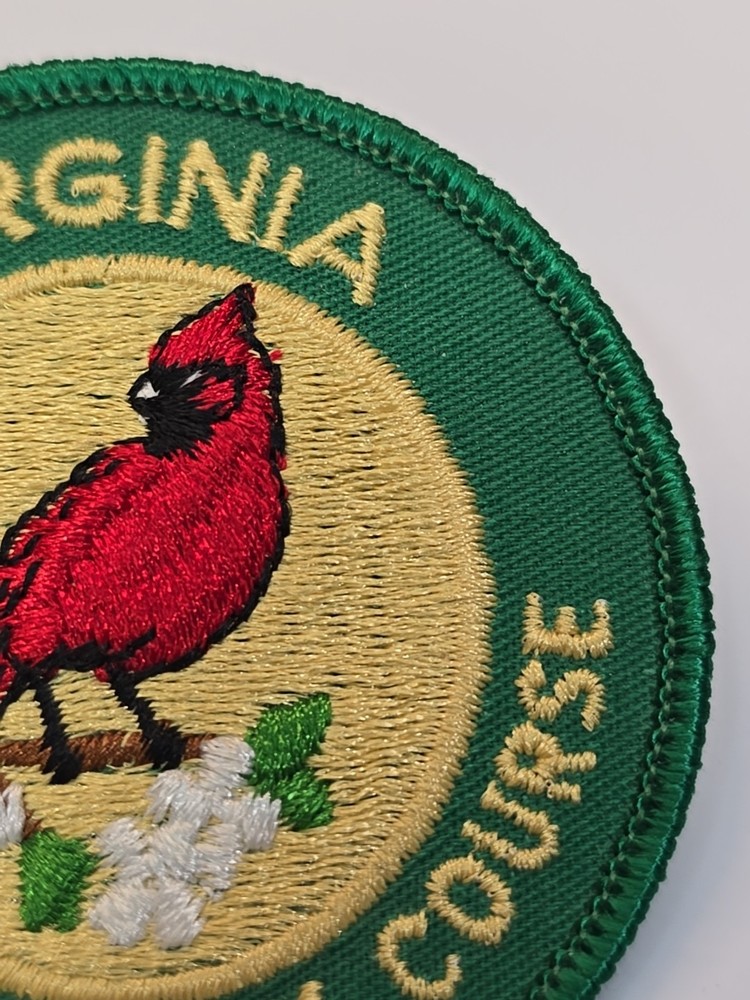 Virginia Hunter Safety Course Patch Cardinal #1