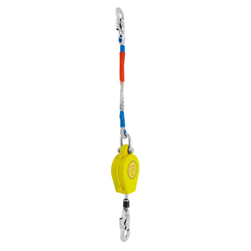 Self-Retractable Fall Arrester Yellow Fall Arrest Protector Fall Protection Gear