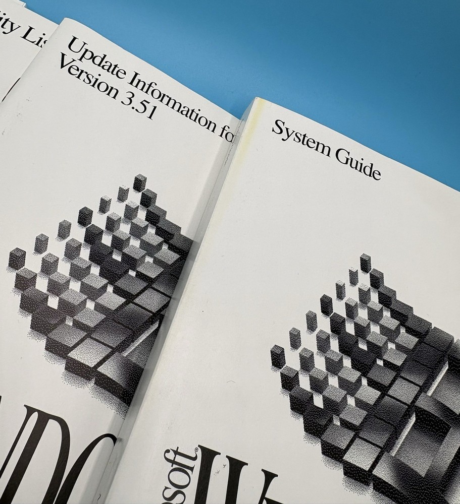 Microsoft Windows NT Workstation 3.51 CD-Rom Operating System - Open Big Box New