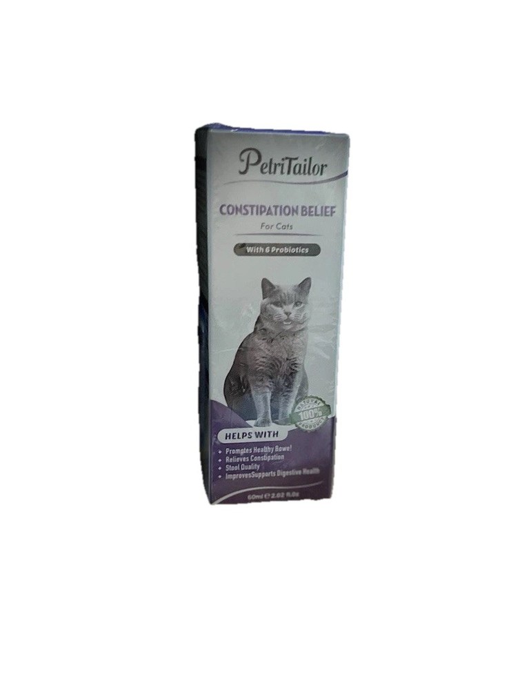 Cat Constipation Relief,Liquid Drops Laxative for Felines,100