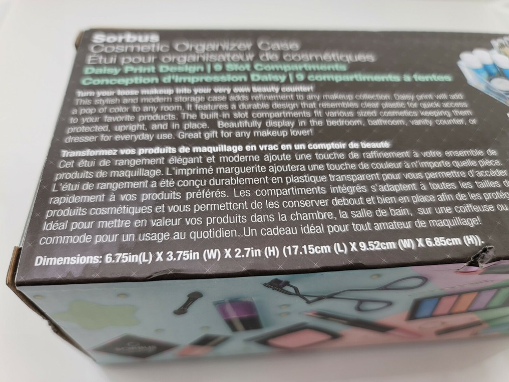 FabFitFun Sorbus Cosmetic Organizer Case