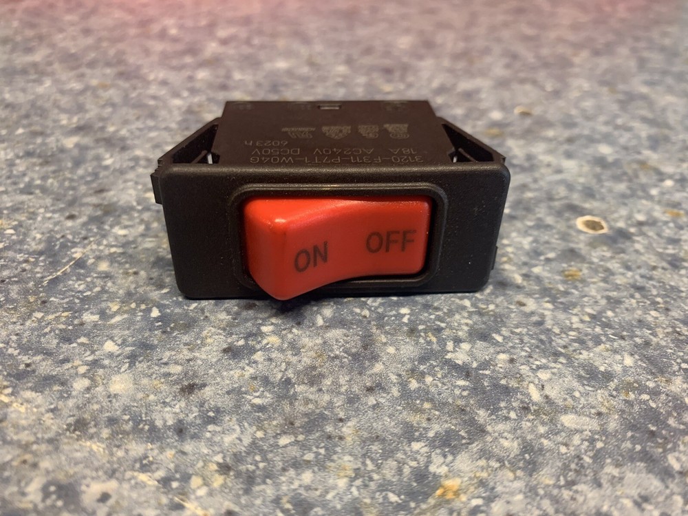 Startrac Treadmill On/Off 2 Pole Switch P/N 470-0190