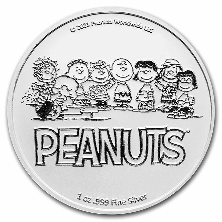 Peanuts® Charlie Brown 1 oz Silver Round