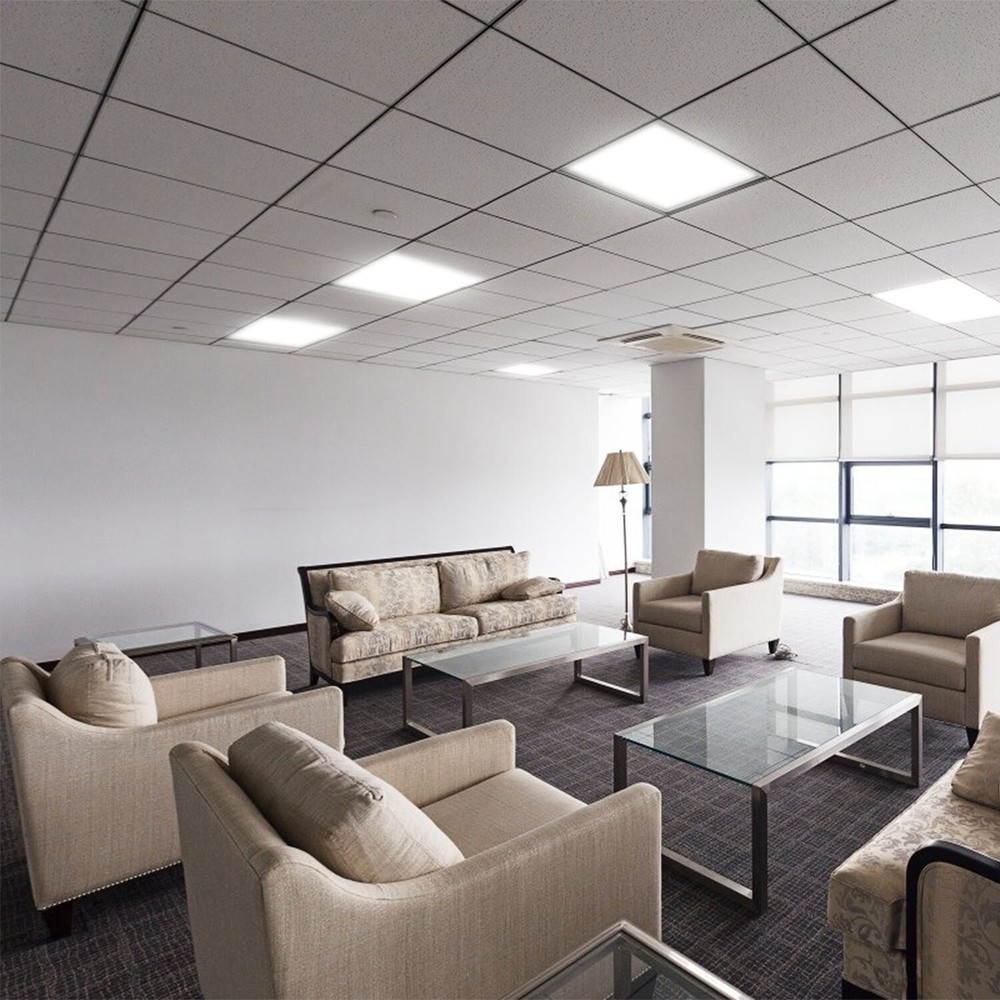 4Pack LED Panel Light 2x2Ft Drop Ceiling Flat Panel Recessed Troffer Fixture