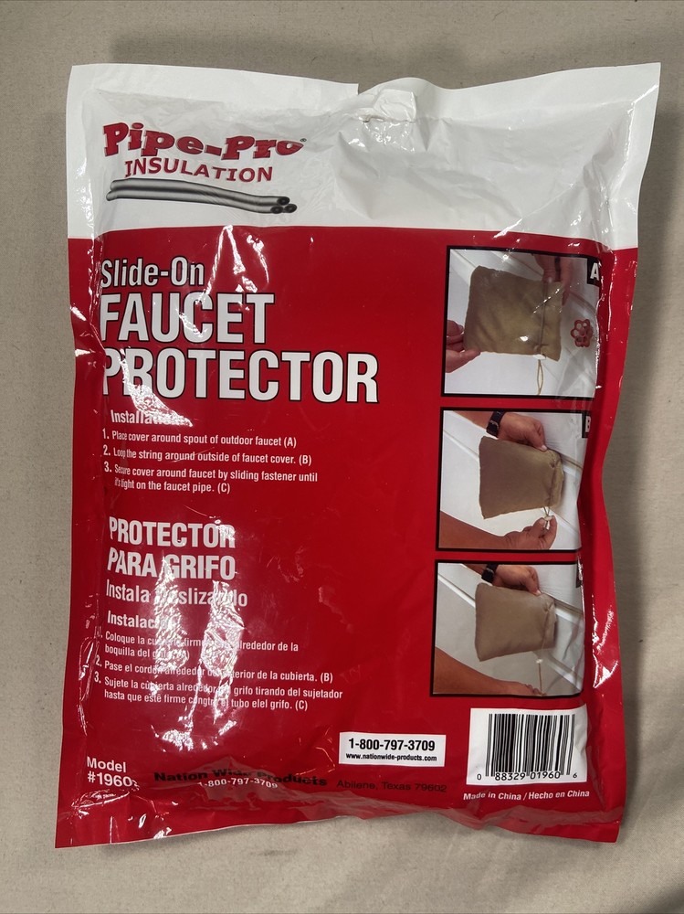Pipe-Pro Slide-On Faucet Protector