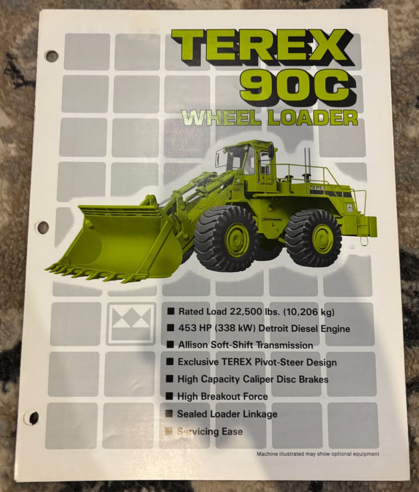 Terex 90C Wheel Loader Brochure AMIL25