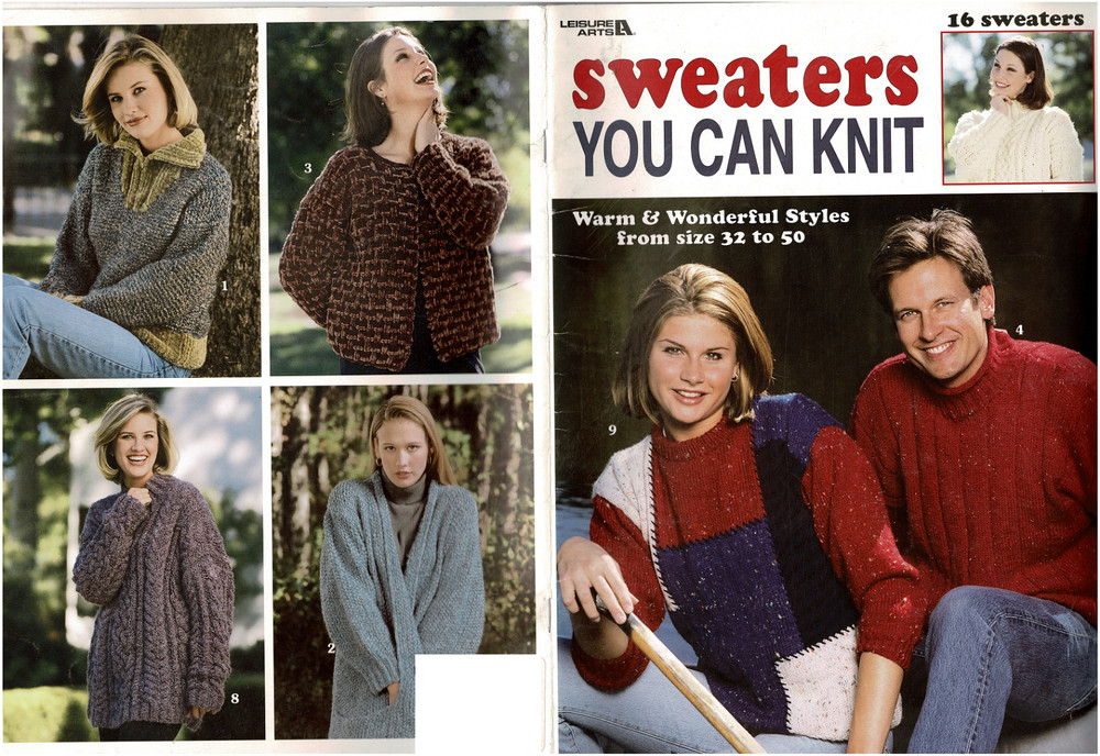SWEATERS YOU CAN KNIT LEAFLET