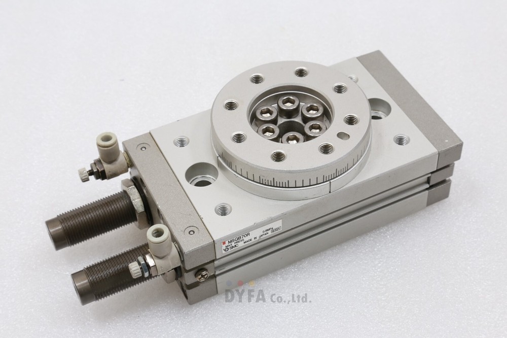 SMC Used MSQB70R Rotary Table Rack & Pinion Style Basic Type CYL-ROT-I-110=8B44