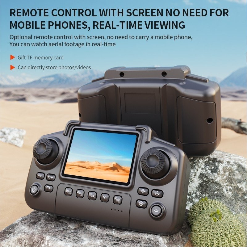 Drone With Remote Control, Dual Camera, Obstacle Avoidance, Foldable Arms