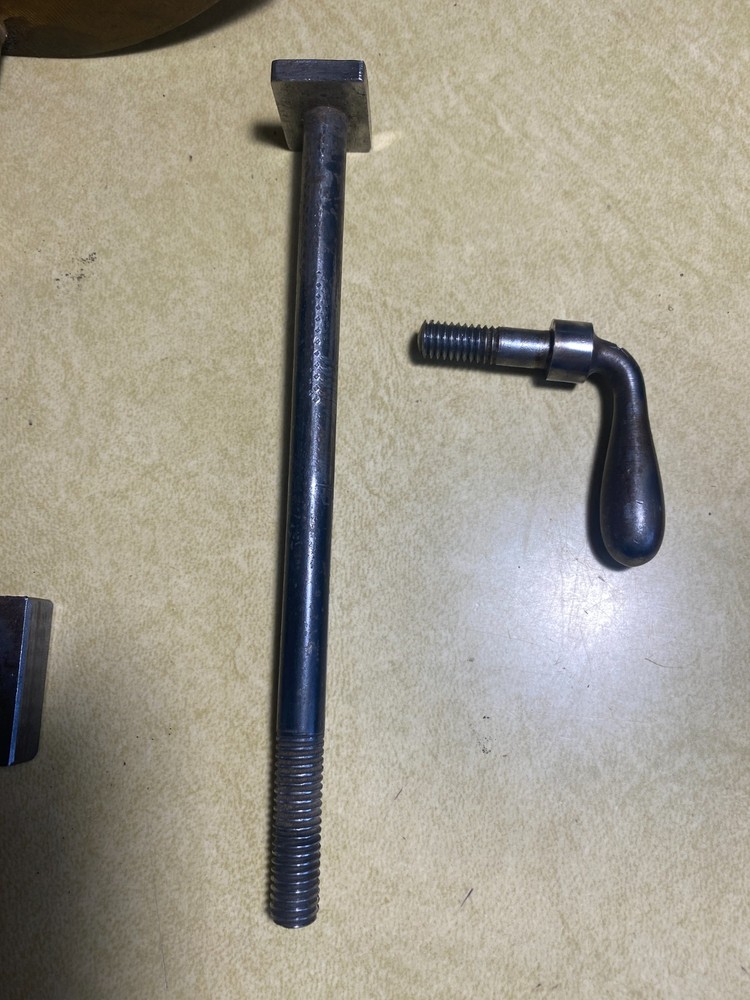 6" 5/8" Post Universal Brass Adjustable Lathe Tool Rest Unmarked Craftsman Delta