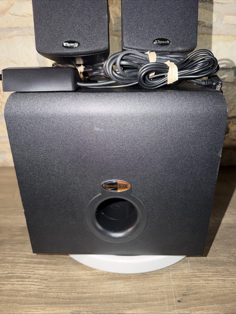 Klipsch ProMedia 2.1 THX® Bluetooth Certified Computer Speaker System. Video!