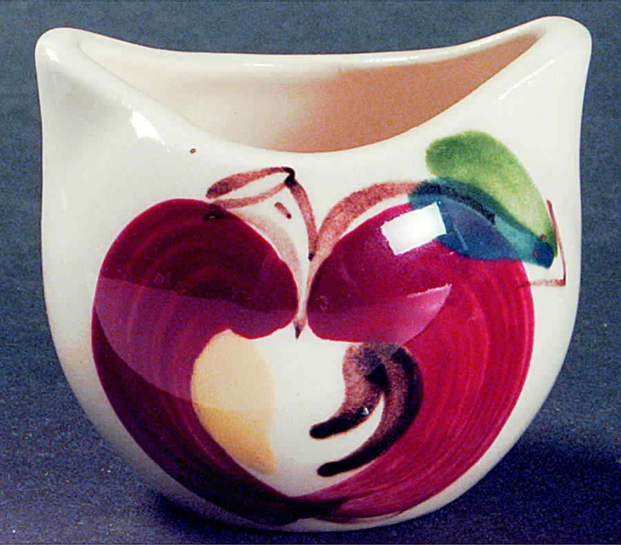Purinton Apple Open Sugar Bowl 823896
