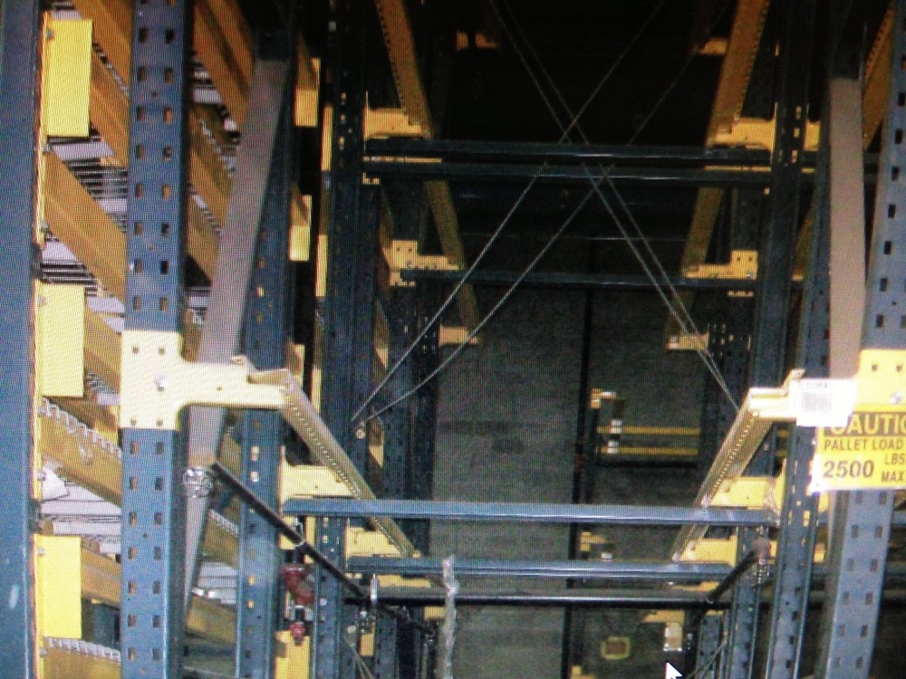 Used Warehouse T Bolt Drive In Pallet Rack Package