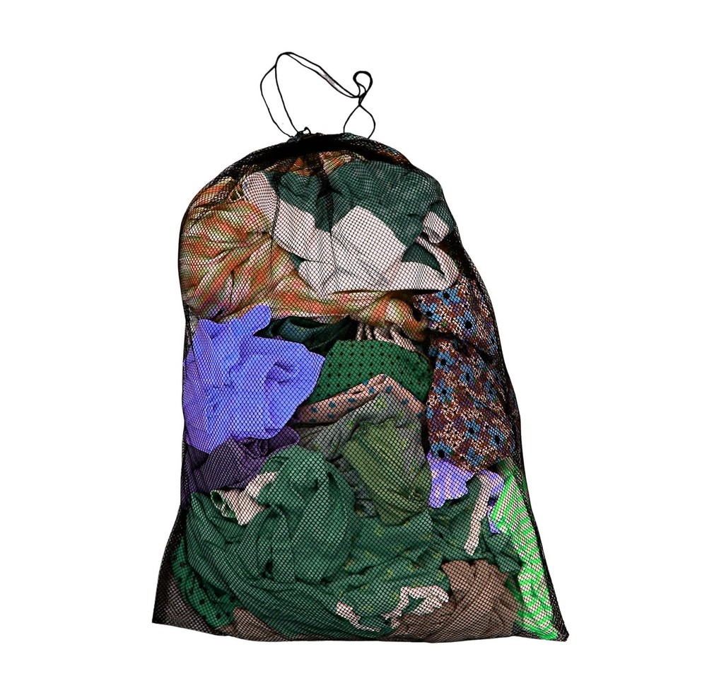Extra Large Mesh Laundry Bag 40" x 30" – Drawstring, Multi-Purpose for Laundry