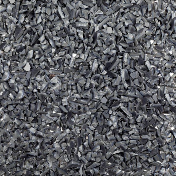 Oceanside Frit Charcoal Coarse Opal 8.5oz. 96 COE