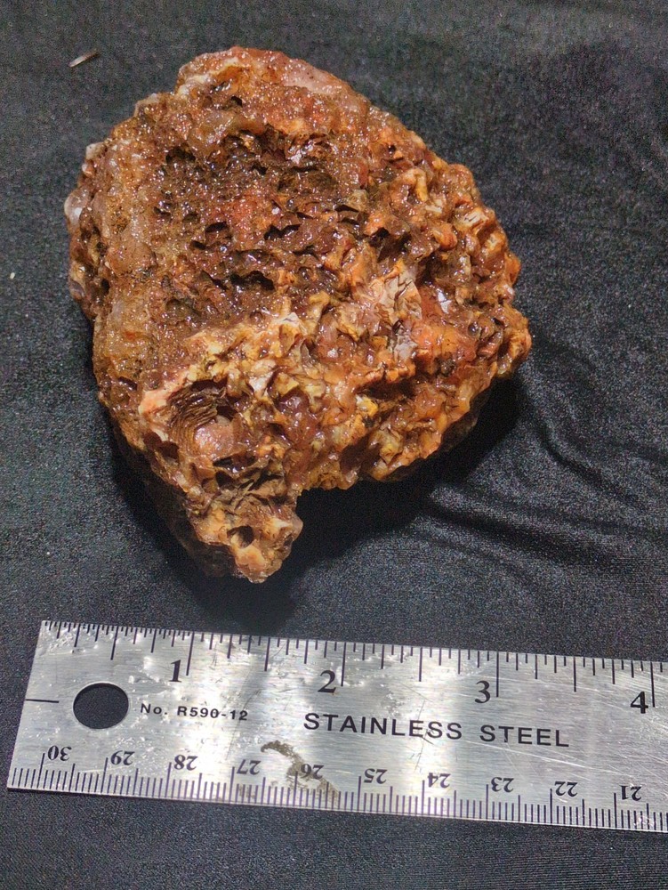 Carnelian Opalized w/ Crystal Center Specimen Natural Form (14oz)
