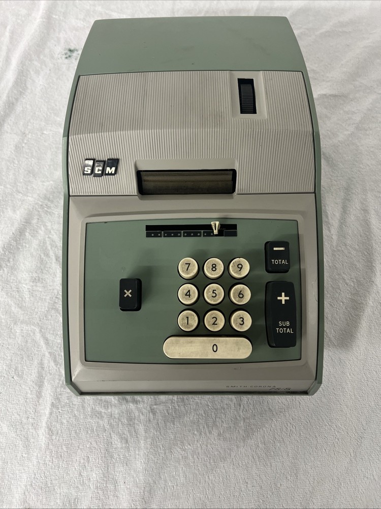 Vintage Smith Corona SCM 708 Figurematic Electric Adding Machine