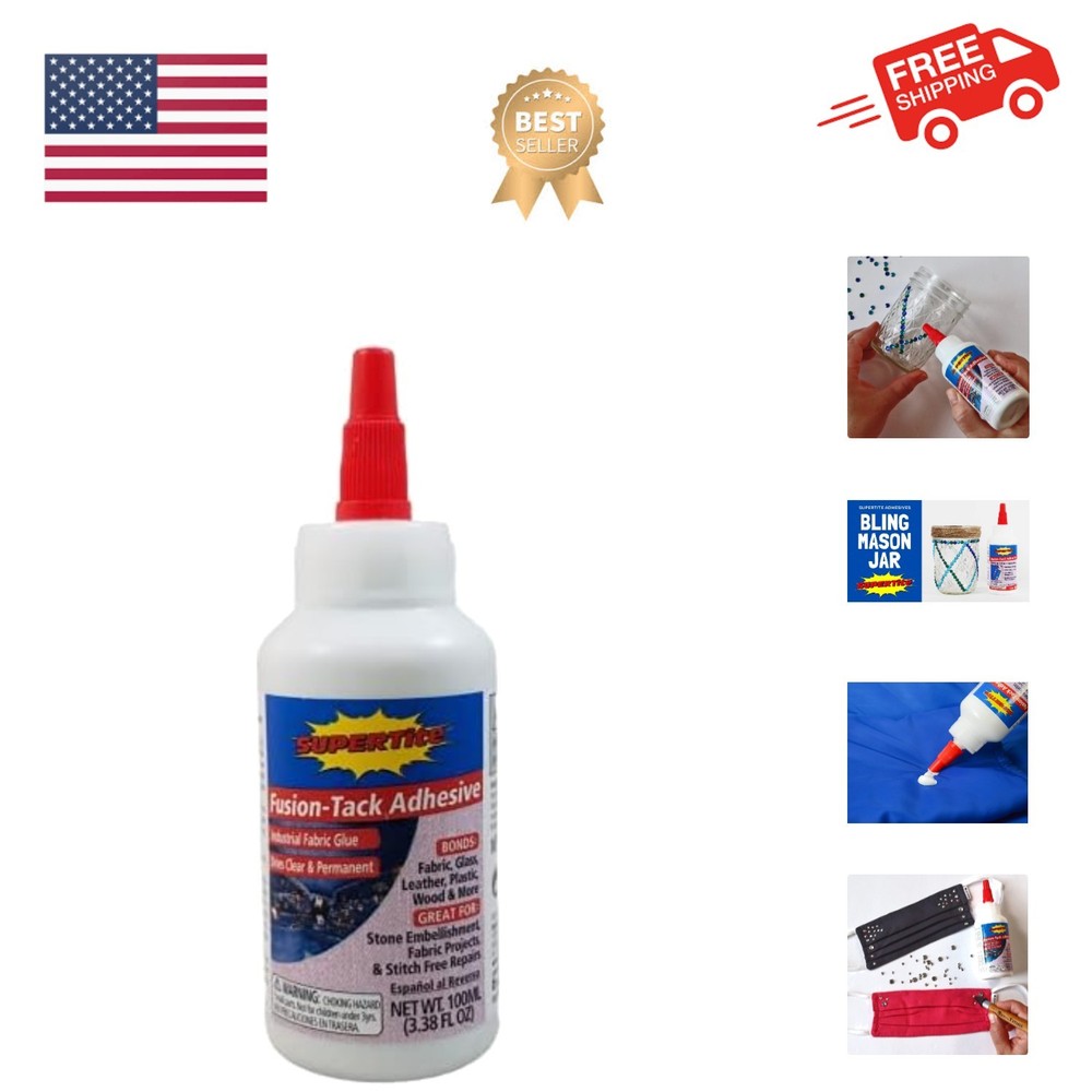 Fusion - Tack Adhesive - 100ml/3.38oz- Bottle Ref-