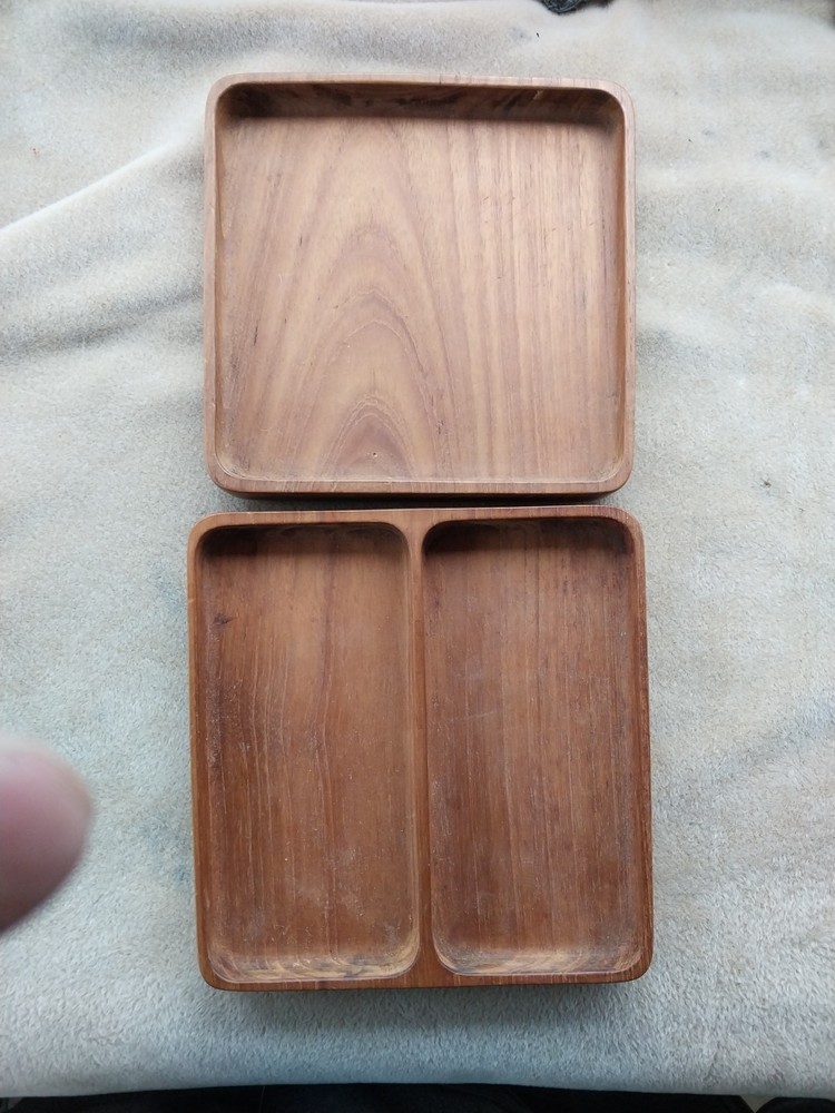 wood server trays