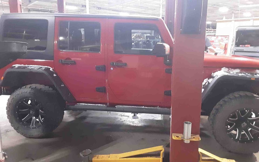 Used Windshield Frame fits: 2012 Jeep Wrangler Grade A