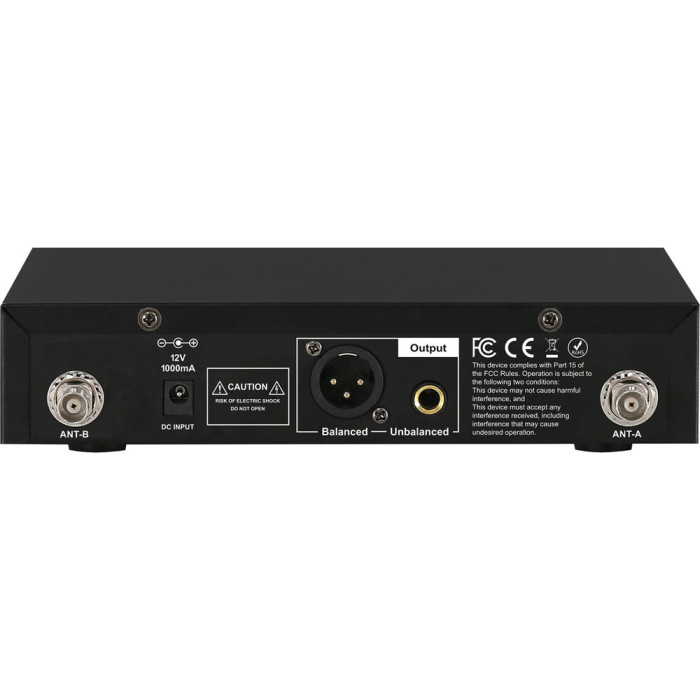 CAD WX1800HH | Handheld UHF Wireless Mic System | 100 Channels, 394ft Range