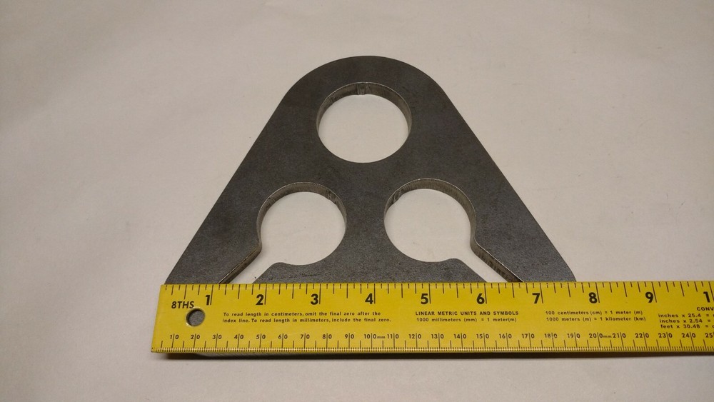 3/8" LOAD LEVELING EYE - D-RING - SHACKLE MOUNT - TRAILER TIE DOWN - PULL EYE