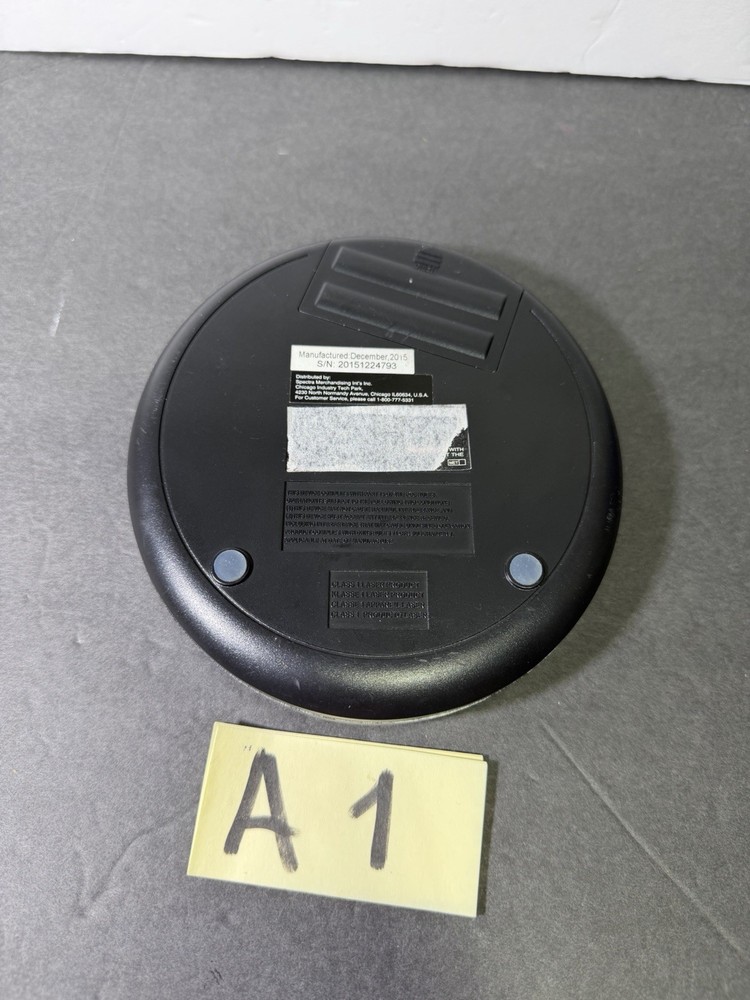 JENSEN PORTABLE CD PLAYER Untested For Parts