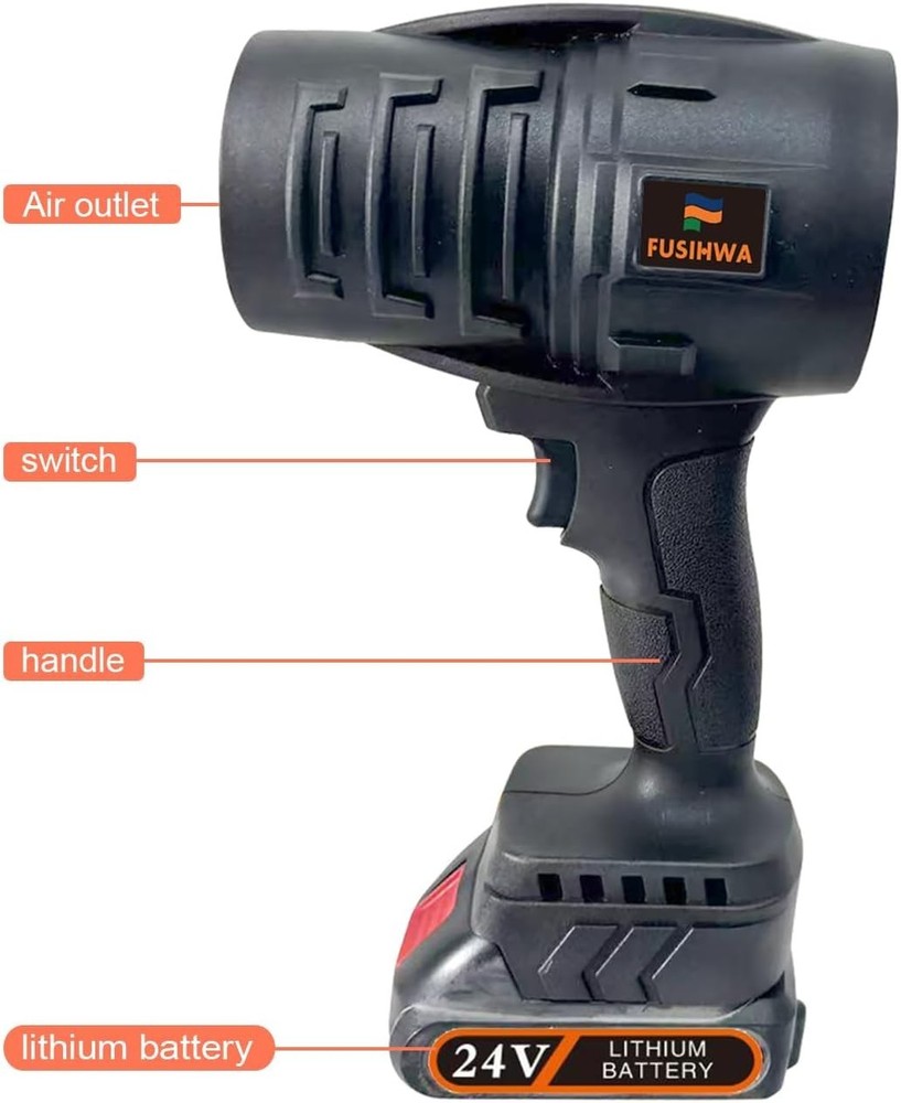 Battery-Powered Leaf Blower - 200 MPH, Perfect for Efficient Yard Work