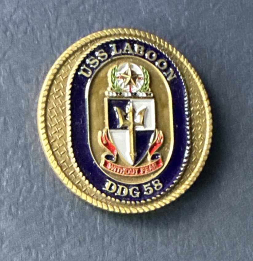 USS LABOON DDG 58 Challenge Coin[1.75"]