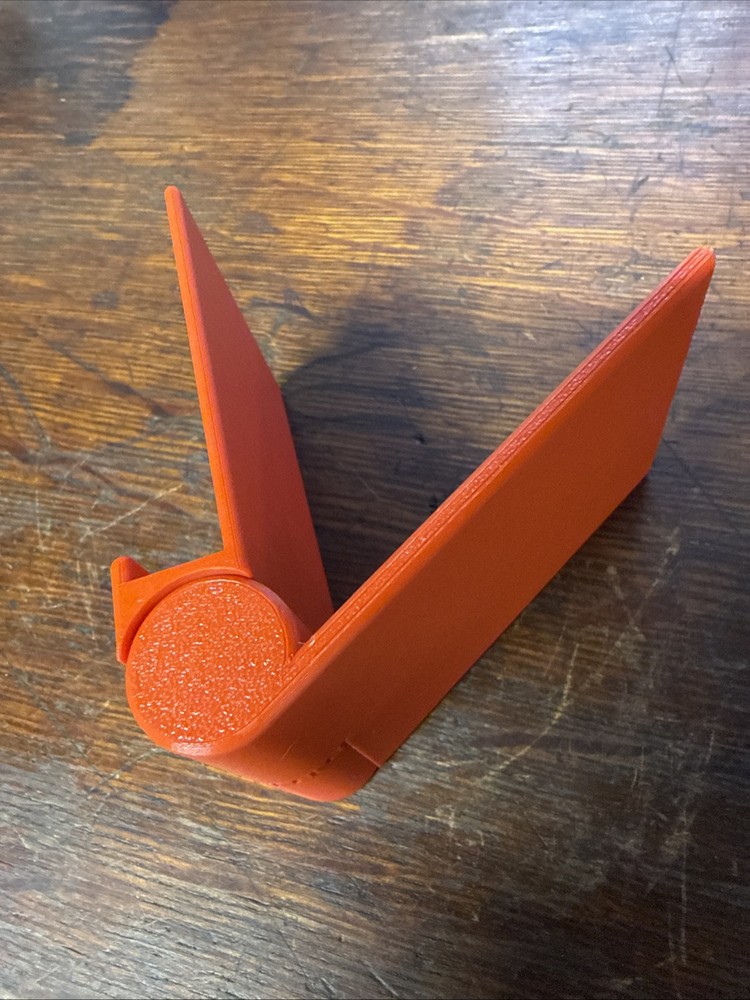3D printed collapsible folding phone holder stand ~ Iphone Large Android