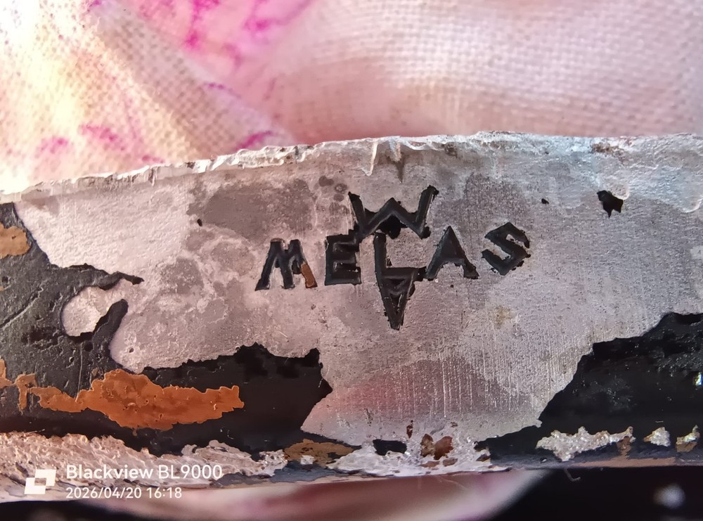 WW2 German Accessory; Frame From Vehicles Rear Lights; MARKINGS