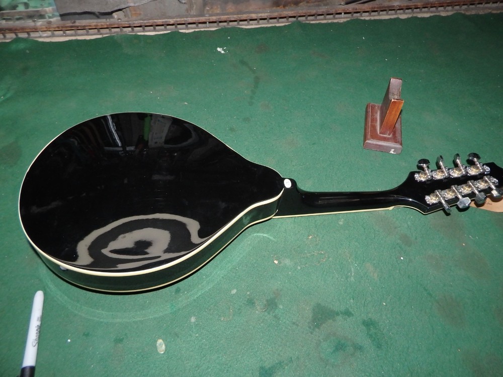 Rogue RM-100A A-Style Mandolin - Black