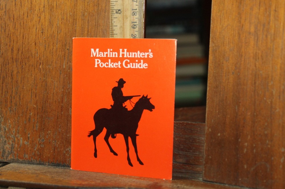 Vintage 1970's Marlin Hunter's Pocket Guide
