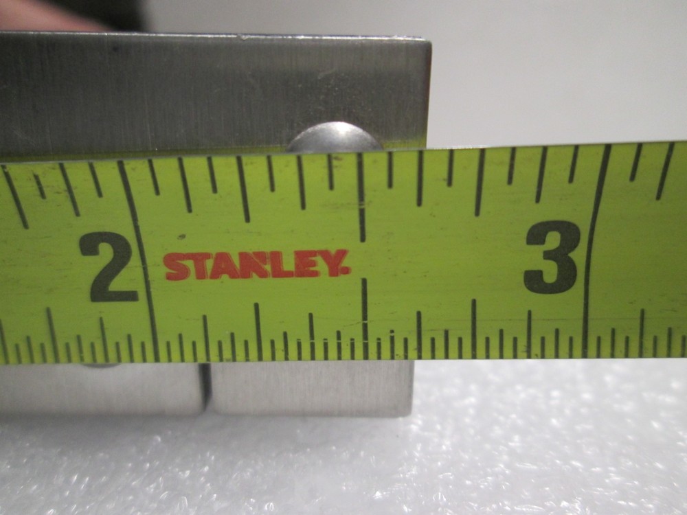 Del-Tron, Linear Bearing Guide Block w/ Guide Rail, Used