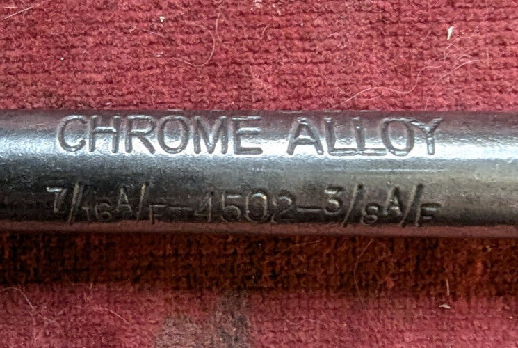 Vintage Britool 4502 Ring Spanner (H)