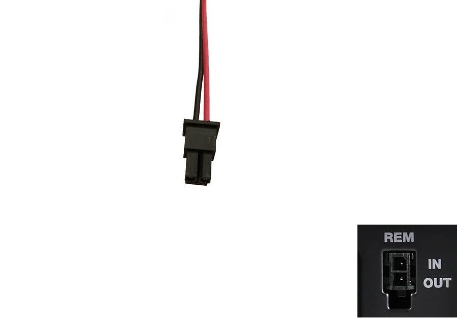 2-Pin Mini Remote Volume Sub Input Output Plug AUDISON SR4.500.2 AFM1D AFM4D