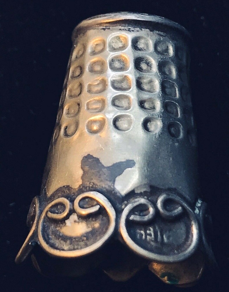 Vintage Sterling Silver Sewing Thimble