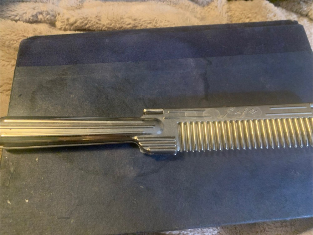 Vintage Life Wave Comb chrome